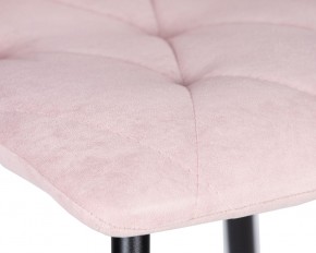 Стул обеденный DOBRIN CHILLY ROMBO, Розовый Simple 03, основание черное в Каменске-Уральском - kamensk-uralskiy.ok-mebel.com | фото 7