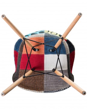 Стул обеденный DOBRIN DAW PATCHWORK, цвет сиденья мозаика в Каменске-Уральском - kamensk-uralskiy.ok-mebel.com | фото 7