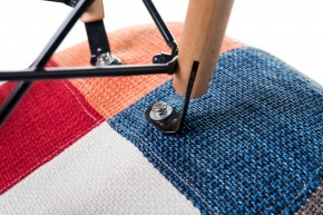 Стул обеденный DOBRIN DAW PATCHWORK, цвет сиденья мозаика в Каменске-Уральском - kamensk-uralskiy.ok-mebel.com | фото 8