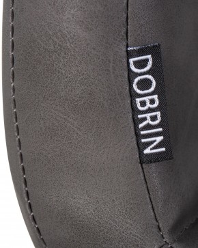 Стул обеденный DOBRIN MARK, черные ножки, серая антрацитовая винтажная экокожа (RU-08) в Каменске-Уральском - kamensk-uralskiy.ok-mebel.com | фото 9
