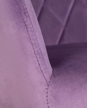 Стул обеденный DOBRIN ROBERT, черные матовые ножки, велюр V108-45 Темно-фиолетовый в Каменске-Уральском - kamensk-uralskiy.ok-mebel.com | фото 7
