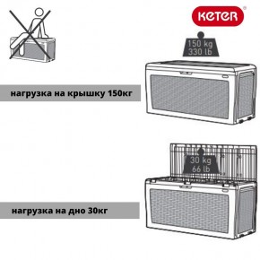 Сундук Samoa Rattan Box 270 L в Каменске-Уральском - kamensk-uralskiy.ok-mebel.com | фото 5