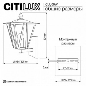 Светильник на штанге Citilux FORTS CLU09W в Каменске-Уральском - kamensk-uralskiy.ok-mebel.com | фото 9