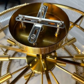 Светильник на штанге Imperiumloft RH Marais Round Chandelier 40,2668 в Каменске-Уральском - kamensk-uralskiy.ok-mebel.com | фото 15