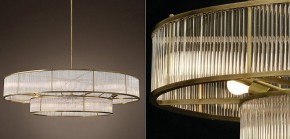 Светильник на штанге Imperiumloft RH Marais Round Chandelier 40,2668 в Каменске-Уральском - kamensk-uralskiy.ok-mebel.com | фото 2