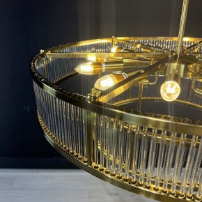 Светильник на штанге Imperiumloft RH Marais Round Chandelier 40,2668 в Каменске-Уральском - kamensk-uralskiy.ok-mebel.com | фото 6