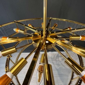 Светильник на штанге Imperiumloft RH Marais Round Chandelier 40,2668 в Каменске-Уральском - kamensk-uralskiy.ok-mebel.com | фото 8