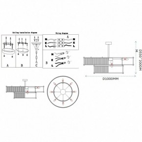 Светильник на штанге Imperiumloft RH Marais Round Chandelier 40,2668 в Каменске-Уральском - kamensk-uralskiy.ok-mebel.com | фото 11