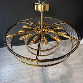 Светильник на штанге Imperiumloft RH Marais Round Chandelier 40,2668 в Каменске-Уральском - kamensk-uralskiy.ok-mebel.com | фото 8