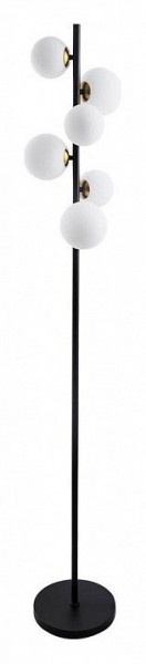 Торшер Arte Lamp Gemini A2243PN-6BK в Каменске-Уральском - kamensk-uralskiy.ok-mebel.com | фото