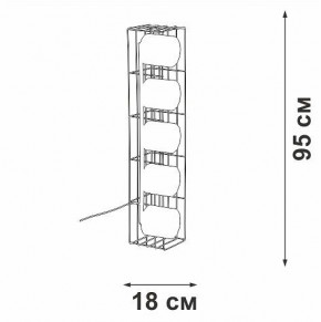 Торшер Vitaluce V3019 V3019-1/5P в Каменске-Уральском - kamensk-uralskiy.ok-mebel.com | фото 4