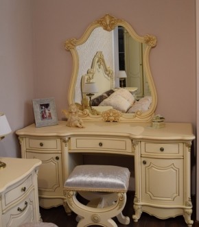 Туалетный стол + Зеркало Мона Лиза (крем) в Каменске-Уральском - kamensk-uralskiy.ok-mebel.com | фото 6