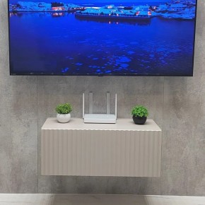 Тумба подвесная под ТВ LINES MTV1-MA 750 Бежевый (Леда-М 10.1.5) в Каменске-Уральском - kamensk-uralskiy.ok-mebel.com | фото 5