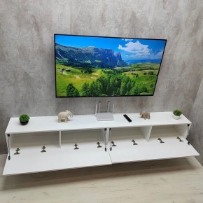 Тумба подвесная под ТВ LINES MTV4-MA 1150 Белый глянец (Белый-M 10.1.1) в Каменске-Уральском - kamensk-uralskiy.ok-mebel.com | фото 12