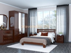 ВЕРОНИКА Кровать из массива 1600 в Каменске-Уральском - kamensk-uralskiy.ok-mebel.com | фото 3