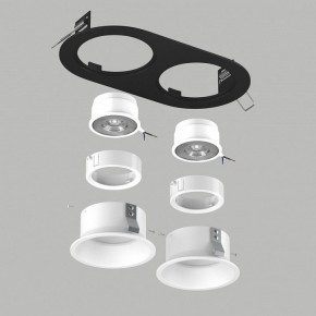 Встраиваемый светильник Lightstar Domino D6570606WMOD в Каменске-Уральском - kamensk-uralskiy.ok-mebel.com | фото 3