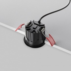 Встраиваемый светильник Maytoni Alfa LED DL043-01-10W2.7K-RD-B в Каменске-Уральском - kamensk-uralskiy.ok-mebel.com | фото 9
