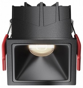 Встраиваемый светильник Maytoni Alfa LED DL043-01-10W4K-SQ-B-1 в Каменске-Уральском - kamensk-uralskiy.ok-mebel.com | фото