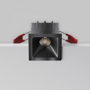 Встраиваемый светильник Maytoni Alfa LED DL043-01-10W4K-SQ-B-1 в Каменске-Уральском - kamensk-uralskiy.ok-mebel.com | фото 5