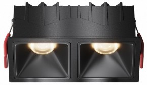 Встраиваемый светильник Maytoni Alfa LED DL043-02-10W3K-SQ-B-1 в Каменске-Уральском - kamensk-uralskiy.ok-mebel.com | фото