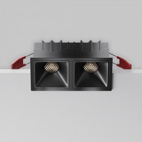 Встраиваемый светильник Maytoni Alfa LED DL043-02-10W4K-SQ-B-1 в Каменске-Уральском - kamensk-uralskiy.ok-mebel.com | фото 2