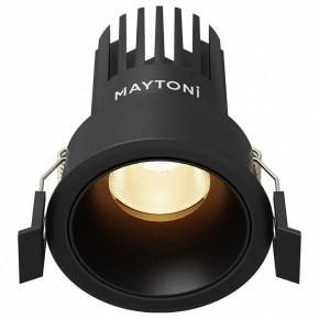 Встраиваемый светильник Maytoni Dip DL115-10W-2.7K-B в Каменске-Уральском - kamensk-uralskiy.ok-mebel.com | фото
