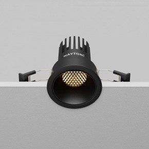 Встраиваемый светильник Maytoni Dip DL115-10W-2.7K-B в Каменске-Уральском - kamensk-uralskiy.ok-mebel.com | фото 7