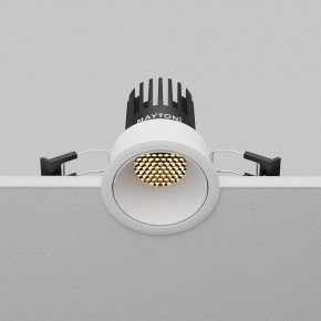 Встраиваемый светильник Maytoni Dip DL115-10W-2.7K-W в Каменске-Уральском - kamensk-uralskiy.ok-mebel.com | фото 7