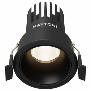 Встраиваемый светильник Maytoni Dip DL115-10W-4K-B в Каменске-Уральском - kamensk-uralskiy.ok-mebel.com | фото