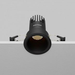 Встраиваемый светильник Maytoni Dip DL116-10W-2.7K-B в Каменске-Уральском - kamensk-uralskiy.ok-mebel.com | фото 7