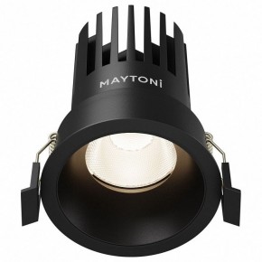 Встраиваемый светильник Maytoni Dip DL117-15W-4K-B в Каменске-Уральском - kamensk-uralskiy.ok-mebel.com | фото