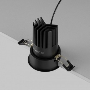 Встраиваемый светильник Maytoni Dip DL117-15W-4K-B в Каменске-Уральском - kamensk-uralskiy.ok-mebel.com | фото 5