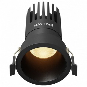 Встраиваемый светильник Maytoni Dip DL118-15W-2.7K-B в Каменске-Уральском - kamensk-uralskiy.ok-mebel.com | фото