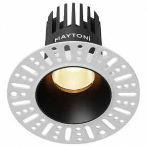 Встраиваемый светильник Maytoni Dip DL119-10W-2.7K-TRS-B в Каменске-Уральском - kamensk-uralskiy.ok-mebel.com | фото