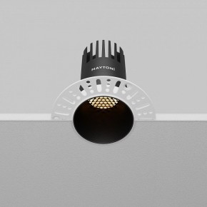 Встраиваемый светильник Maytoni Dip DL120-10W-2.7K-TRS-B в Каменске-Уральском - kamensk-uralskiy.ok-mebel.com | фото 7