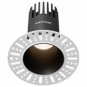 Встраиваемый светильник Maytoni Dip DL120-10W-4K-TRS-B в Каменске-Уральском - kamensk-uralskiy.ok-mebel.com | фото