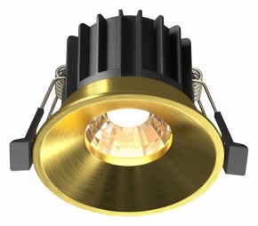 Встраиваемый светильник Maytoni Round DL058-12W3K-BS в Каменске-Уральском - kamensk-uralskiy.ok-mebel.com | фото 1
