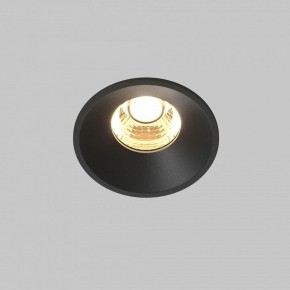 Встраиваемый светильник Maytoni Round DL058-7W2.7K-B в Каменске-Уральском - kamensk-uralskiy.ok-mebel.com | фото 3