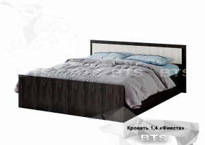"Фиеста" кровать 1,4м LIGHT в Каменске-Уральском - kamensk-uralskiy.ok-mebel.com | фото 2