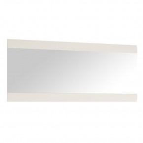Зеркало /TYP 121, LINATE ,цвет белый/сонома трюфель в Каменске-Уральском - kamensk-uralskiy.ok-mebel.com | фото 1