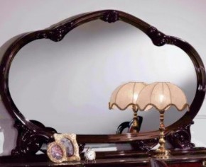 Зеркало в раме (01.350) Роза (могано) в Каменске-Уральском - kamensk-uralskiy.ok-mebel.com | фото