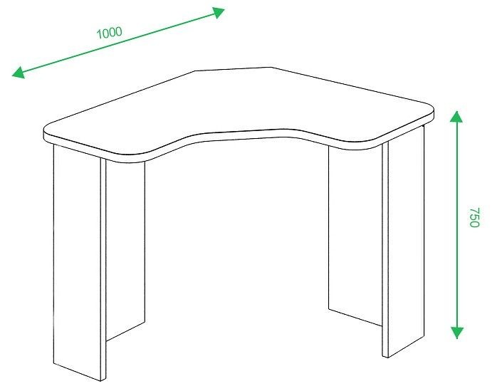 Геймерский стол скл-софт120
